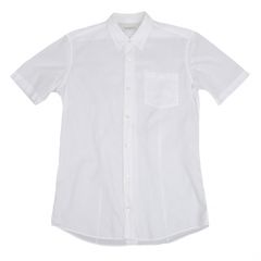 DRIES VAN NOTEN レオパード柄 フェード半袖シャツ ネイビーブルー