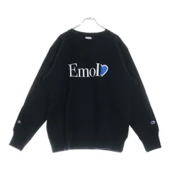 CHAMPION (チャンピオン) ×VARIOUS ARTISTS REVERSE WEAVE SWEATSHIRT ヴァリアス アーティスト リバースウィーブ クルーネックスウェットトレーナー ブラック C8-Z024