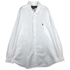 古着 ラルフローレン Ralph Lauren BLAKE 長袖 ボタンダウンシャツ メンズXL相当/eaa610124