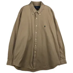 古着 ラルフローレン Ralph Lauren BLAKE 長袖 ボタンダウンシャツ メンズXL相当/eaa610126