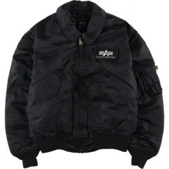 古着 民間品 アルファ ALPHA CWU-45/Pタイプ 中綿入り ミリタリー フライトジャケット メンズL相当/eaa610264