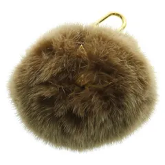 LOUIS VUITTON (ルイヴィトン) ポルトクレ ラブリーヴィゾン キーホルダー バッグチャーム ブラウン M01018