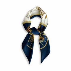 HERMES エルメス カレ スカーフ オレンジ 馬車 Hロゴ シルク 65 - メルカリ
