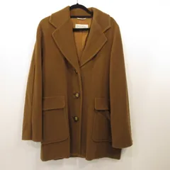【姫路東店】 中古 MAX MARA | マックスマーラ その他アウター カシミヤ混コート 32/82/223 ブラウン サイズ：42 【112】