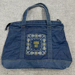 アナスイ デニム トートバッグ エコバッグ