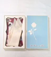 【218789】Mario Valentino マリオ バレンチノ  ハンカチ　2枚セット　ギフト