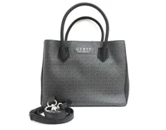 ゲス GUESS 2way ハンドバッグ ショルダーバッグ ブラック系