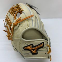 ミズノプロ軟式投手用オーダーグラブ・グレー×シルバー×ナチュラル