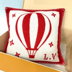 LOUIS VUITTON 未使用タグ付き クッション・バルーン S00 気球デザイン モノグラム 鑑定済み 正規品 ルイ・ヴィトン