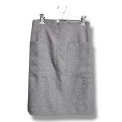 未使用 タグ付き URBAN RESEARCH ROSSO アーバンリサーチロッソ ポケット台形 ミニスカート 定価14300円 ひざ丈 レディース サイズ38 グレー 春 久喜倉庫店 22 No.K 1414