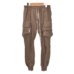 リックオウエンス Rick Owens 23SS MASTODON CARGO マストドンカーゴロングパンツ 46 茶 ブラウン RU01C4396-BAのサムネイル
