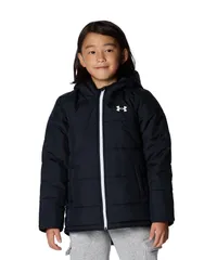 [アンダーアーマー] UA INSULATION FULL ZIP JACKET Black White YLG [ブラックホワイト] [L]