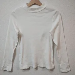 earth music&ecology　長袖ニット　オフホワイト　Mサイズ