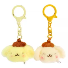 ポムポムプリン ミニマスコットキーホルダー 2個セット お揃いニコにこ サンリオ sanrio キャラクター