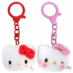 ハローキティ ミニマスコットキーホルダー 2個セット お揃いニコにこ サンリオ sanrio キャラクター