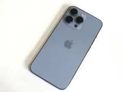 【221633】Apple アップル  iphone 13 PRO 256GB A2636 割安・訳あり バッテリ77％【au版 SIMフリー】 シエラブルー