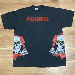 00sPOWELL PERALTA 覗きリッパービッグプリントTシャツ パウエル