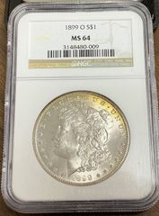 1900 O モルガンダラー NGC MS63 鑑定済コイン - メルカリ