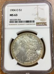 ☆人気定番☆ NGC 1900-O MS63 モルガン 銀貨 - メルカリ