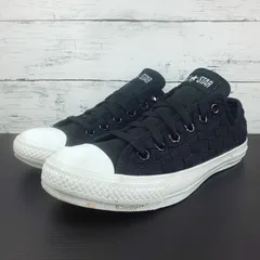 CONVERSE  ALL STAR WOVEN OX コンバース オールスター ウーブン オックス ブラック 黒 24.0cm レディース スニーカー 1CK757 L06040