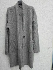 ユニクロ U ゴージ ウール ニットコート Free!