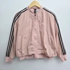 M アディダス ピンク ウィンドブレーカー ジャケット