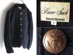 極美品】H.S. Equipment コットンベロア マオカラージャケット - メルカリ