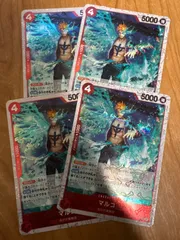 マルコ R OP02-018　フォイル　赤　4枚セット