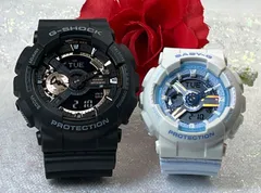 【これからの未来も、あなたと一緒に刻みたい】恋人たちのGショック ペアウオッチ G-SHOCK BABY-G  ペア腕時計 カシオ 2本セット  GA-110RG-1AJF BA-110PD-2AJF 電池式 誕生日 御祝い還暦 銀婚式 結婚記念日 婚約 人気