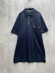 BURBERRY バーバリー ポロシャツ sizeS/黒  ■◆ メンズ