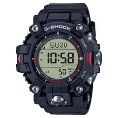 2年保証 GW-9500-1 CASIO G-SHOCK Gショック MUDMAN マッドマン MASTER OF G 電波ソーラー ソーラー充電 電波時計 カシオ トリプルセンサー ブラック レッド