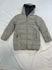 【224315】GAP ギャップ  OUTDOOR EDITION　ダウンジャケット　ダウン90％　フーディー　ジッパーフライ　M  ・ グレー