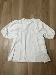 【224042】Ungrid アングリッド  未使用　タグ付き　パフスリーブ　ブラウス　サイズフリー  ・ 白