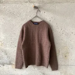 ブルックスブラザーズ Brooks Brothers カシミヤ入りウールニット　ケーブルニット