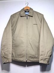 【レア】Carhartt ストライプ ドリズラージャケット　　ブラウン M 貴重品】Carhartt ストライプ ドリズラージャケット ブラウン M - メルカリ