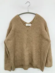 AZUL by MOUSSY ニット/セーター S ベージュ
