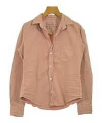 美品 24SS フランク&アイリーン スキッパーシャツ ダメージ加工 XS