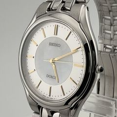 未使用完品 稼働⭐️SEIKO 腕時計 DOLCE コンビ メンズ クォーツ 