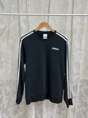 L) アディダス 3S スウェット ブラック