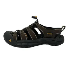 KEEN(キーン) サンダル 25.5 cm メンズ ニューポート ダークブラウン×黒 WATERPROOF