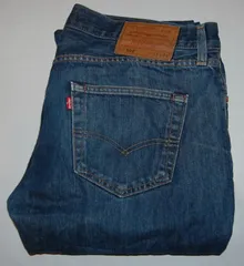 送料無料! USED Levis リーバイス 501 デニム インディゴ トルコ製 W33　L-44