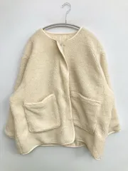 earth music&ecology ブルゾン M アイボリー