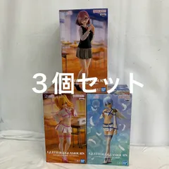未開封 2.5次元の誘惑 GLITTER GLAMOURS 天乃リリサ 制服ver リリエル 天使衣装ver ノキエル 天使空挺隊ver BANPRESTO フィギュア 3個セット LF2352 f107