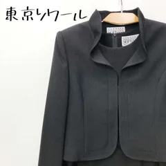 東京ソワール ブラックフォーマル ワンピース ジャケット アンサンブル サイズ40 ブラック レディース