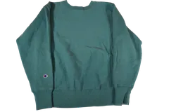 【希少色】90s チャンピオン リバースウィーブ エメラルドグリーン 刺繍タグ メキシコ製 ビンテージ Champion Reverse Weave Sweatshirt Emerald Green Medium Vintage