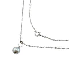 Pt850 Pt950 ヴァンドーム青山 ドロップ ネックレス シルバー - メルカリ