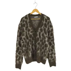 ザラ ZARA ウール混 レオパードカーディガン メンズ import：L 