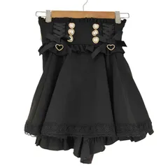 リズリサ LIZ LISA レースアップサスペンダー付スカパン レディース FREE 