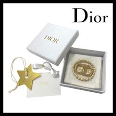 Dior CDロゴハートラインストーン ゴールドGPクレールDリュヌピアス