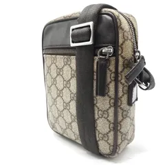 【良品】GUCCI グッチ ショルダーバッグ トートバッグ ワンショルダーバッグ GG柄 pvc レザー 革 ベージュ 肌色 ブラウン 茶色 ユニセックス 男女兼用 メンズ レディース